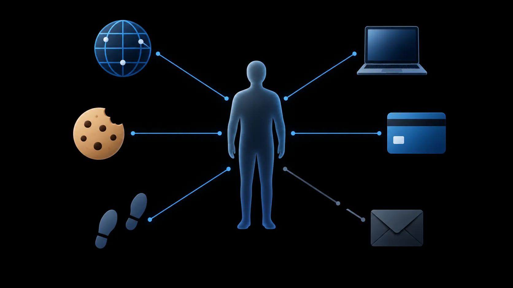 A temporary address swapped for a real one while other identity signals remain visible