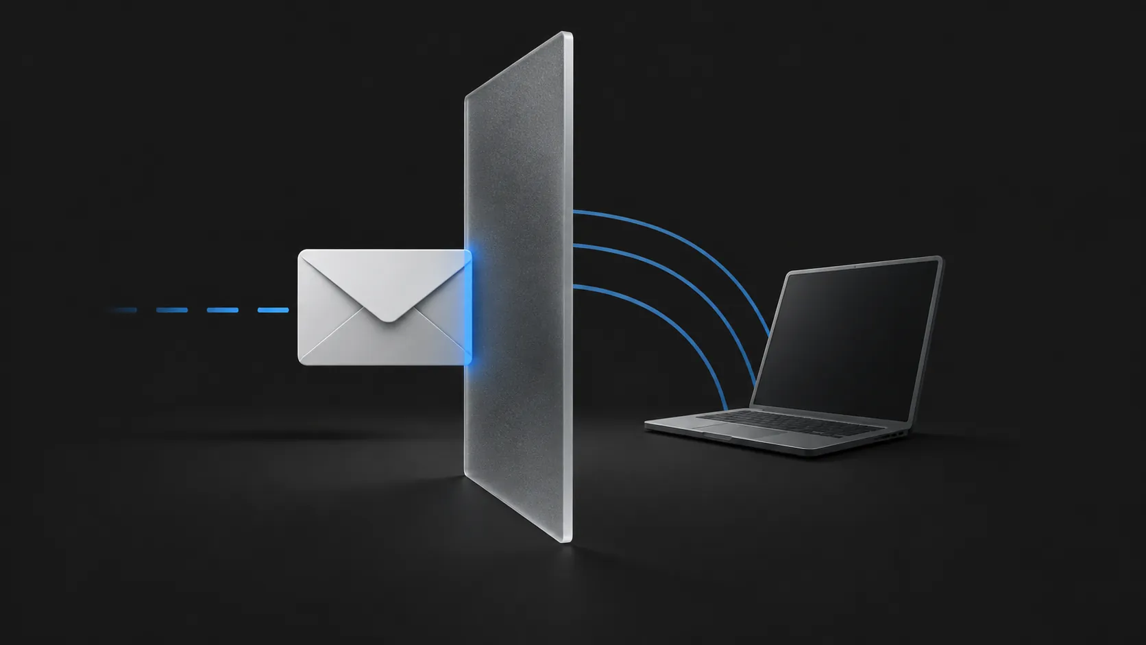 A temporary inbox expiring while the website's records of the visit remain